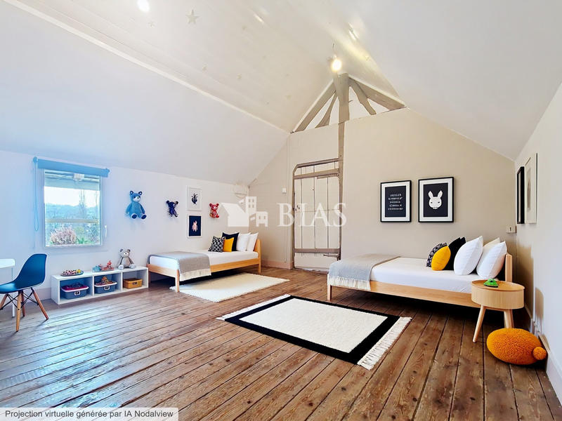 Maison ancienne - 61 m² - 3 pièces