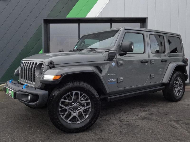 Jeep Wrangler Unlimited 4xe 2.0 l t 380 ch Phev 4x4 Bva8 Sahara
