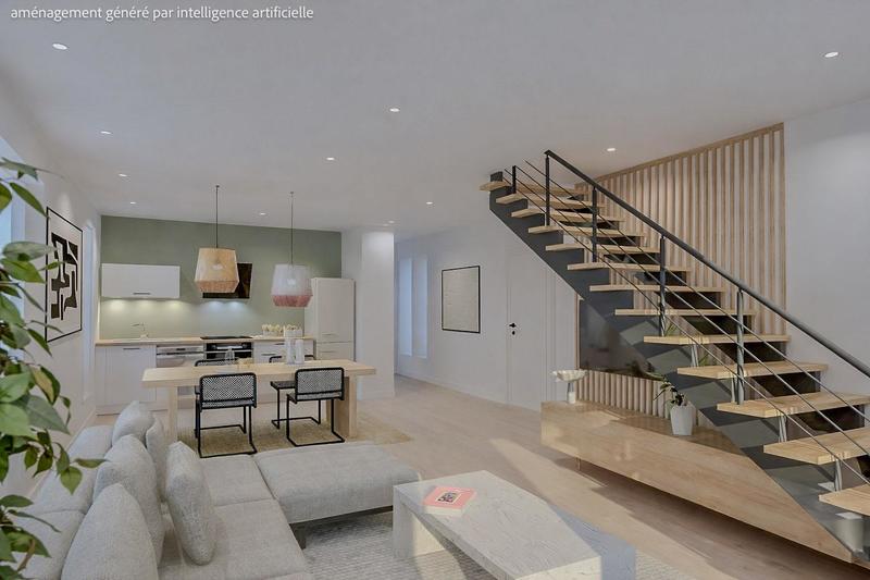 Duplex - 100 m² - 3 pièces