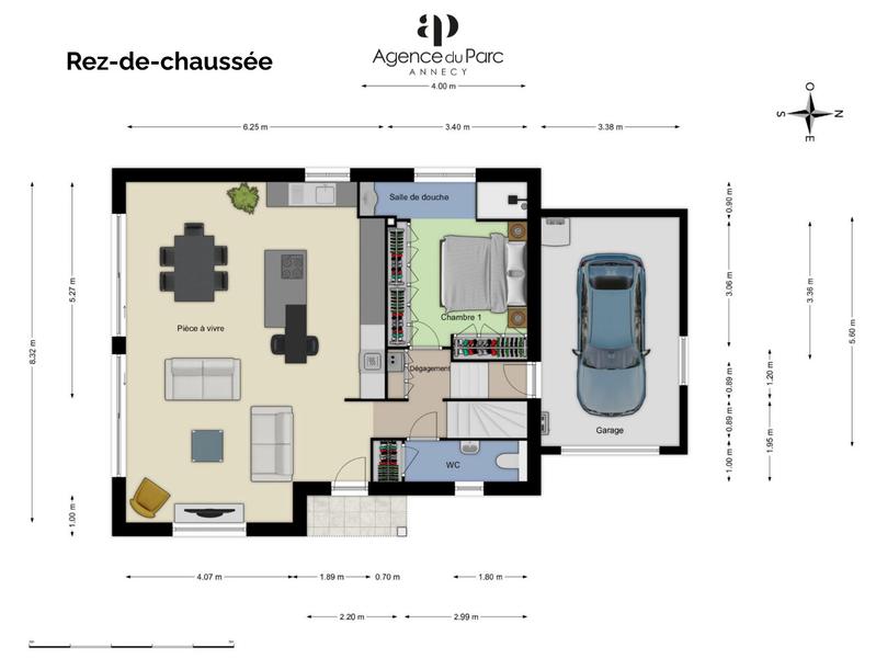 Maison - 112 m² - 4 pièces