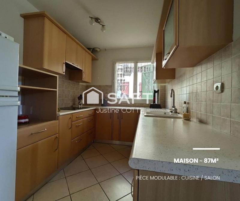 Maison - 87 m² - 4 pièces