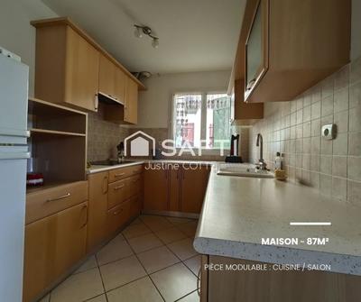 Maison - 87 m² - 4 pièces