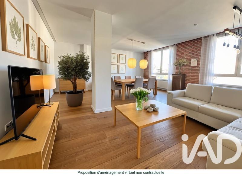 Appartement - 104 m² - 4 pièces