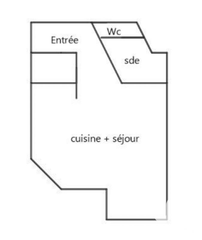 Studio - 37 m² - 1 pièce