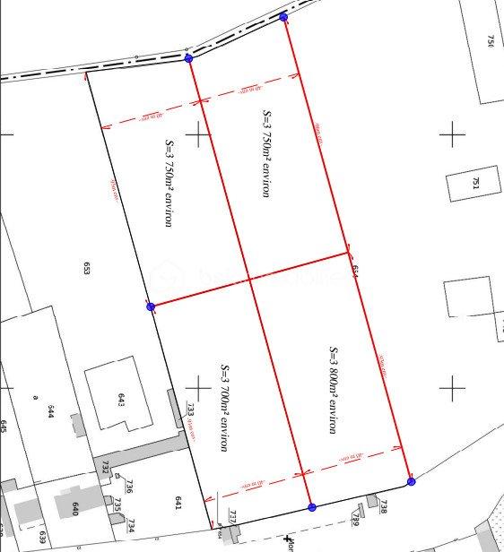 Terrain de loisirs - 3 800 m²