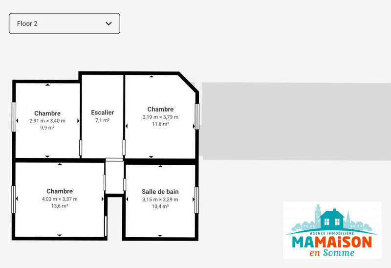 Maison ancienne - 151 m² - 5 pièces
