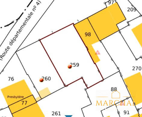 Terrain - 681 m²