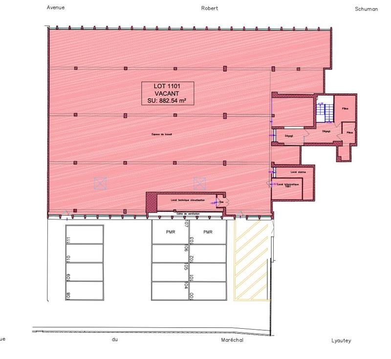 Local commercial - 1 842 m²