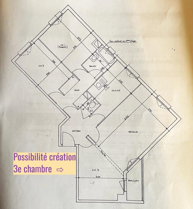 Appartement - 79 m² - 4 pièces