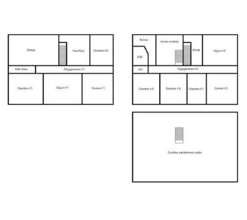 Maison en pierre - 204 m² - 11 pièces