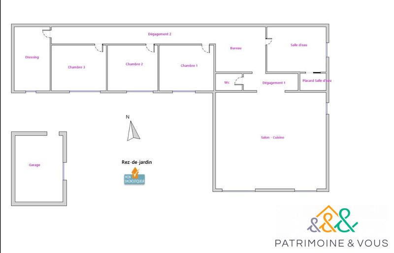 Villa - 134 m² - 5 pièces