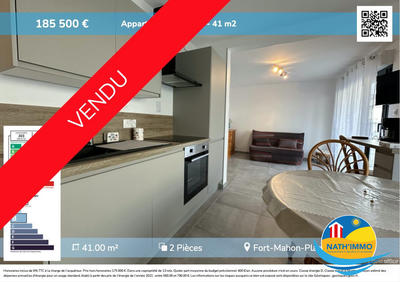 Appartement - 41 m² - 2 pièces