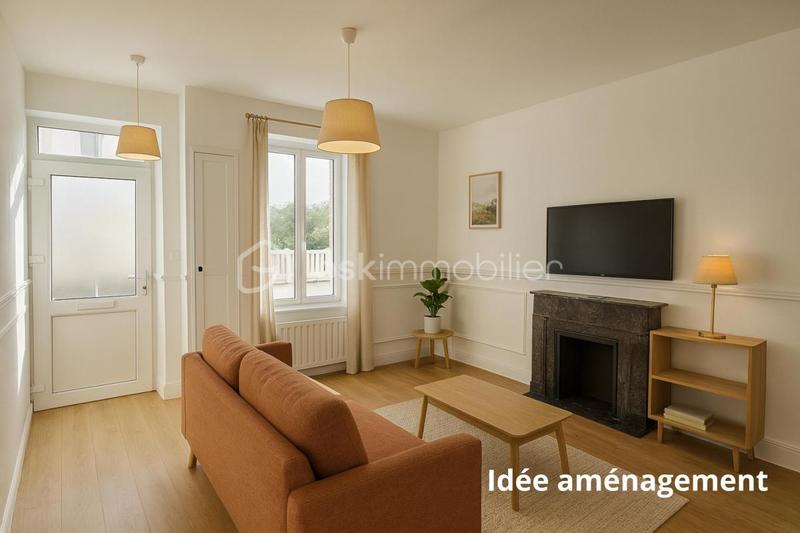 Maison de ville - 82 m² - 3 pièces