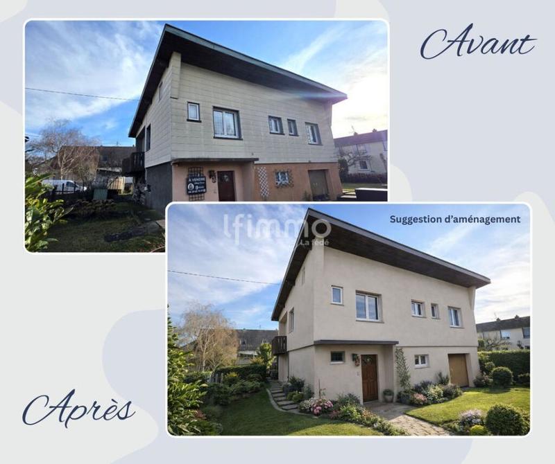 Maison - 124 m² - 6 pièces