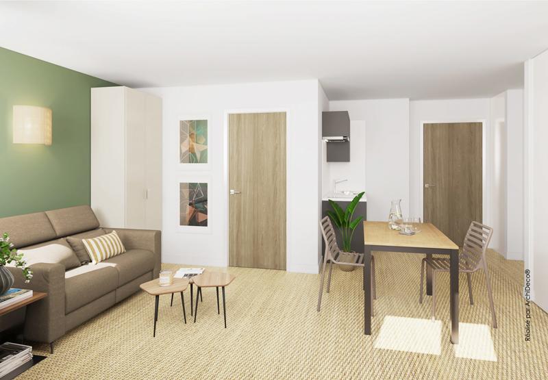 Appartement - 19 m² - 1 pièce