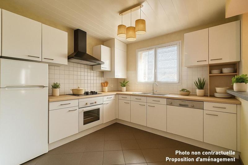 Maison - 90 m² - 4 pièces