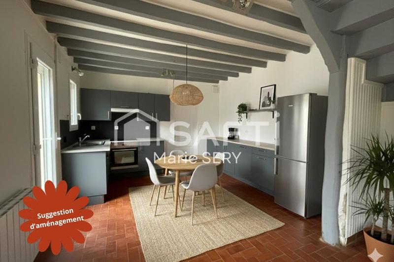 Maison - 60 m² - 4 pièces