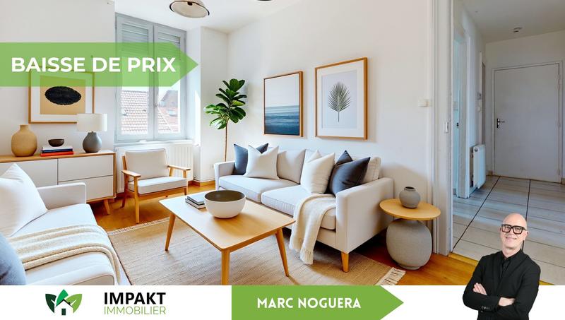 Appartement - 53 m² - 3 pièces