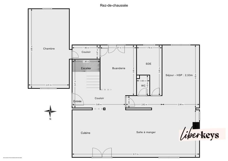 Maison - 125 m² - 5 pièces