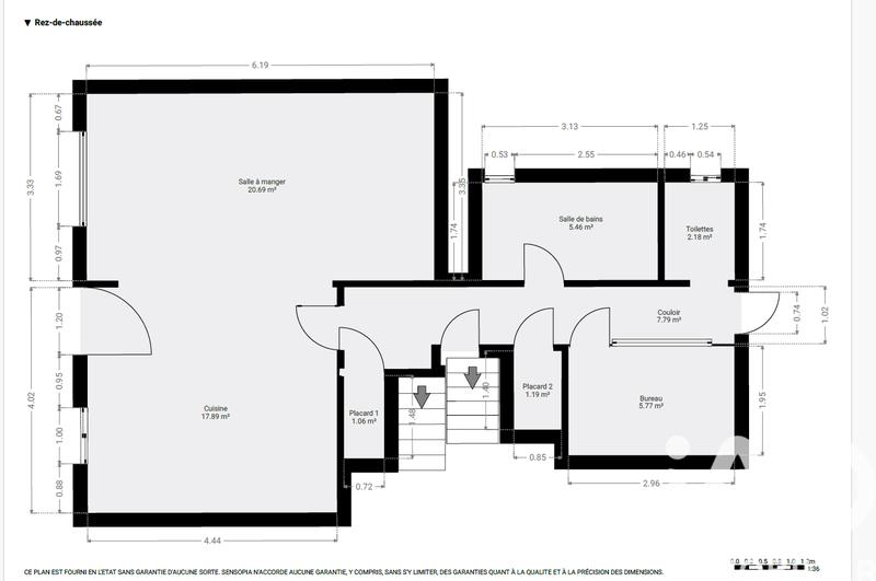 Maison - 126 m² - 6 pièces