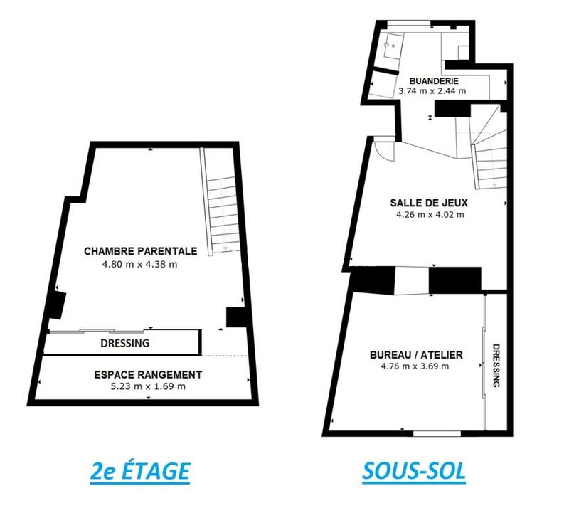 Maison - 120 m² - 6 pièces