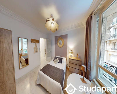 Chambre - 60 m² - 1 pièce