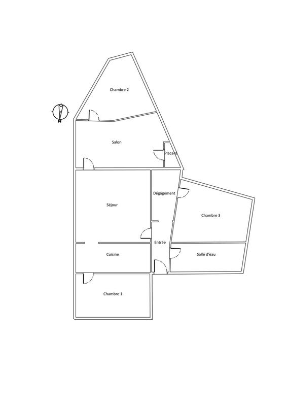 Appartement - 123 m² - 5 pièces