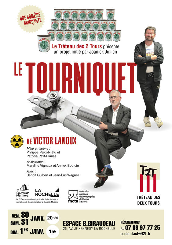 Théâtre &quot;Le Tourniquet&quot; comédie de  Victor Lanoux