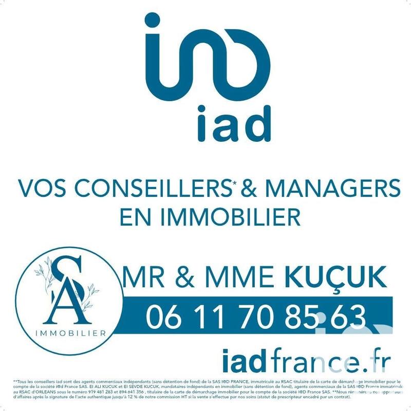 Maison - 45 m² - 3 pièces