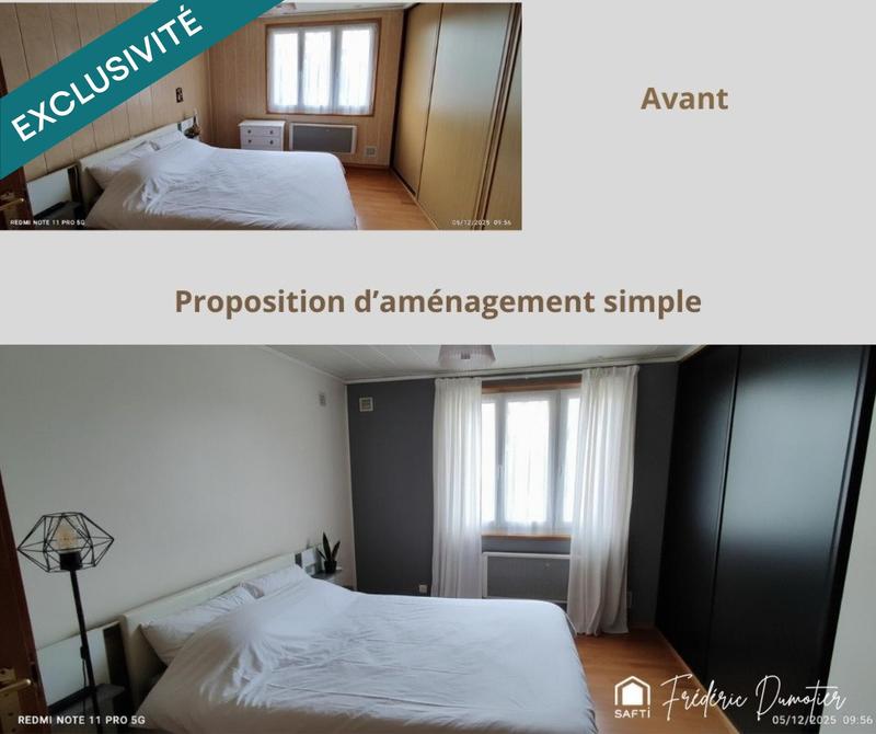 Maison - 65 m² - 3 pièces