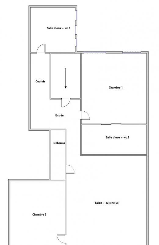 Appartement - 75 m² - 4 pièces