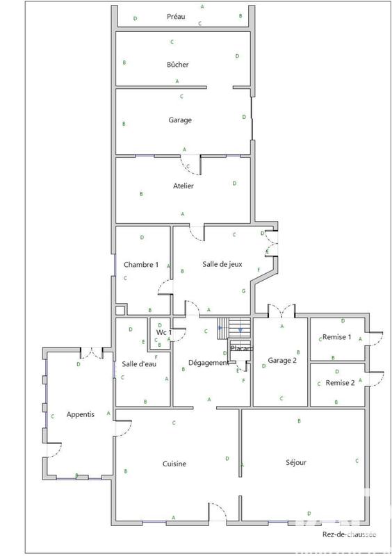 Maison - 172 m² - 9 pièces