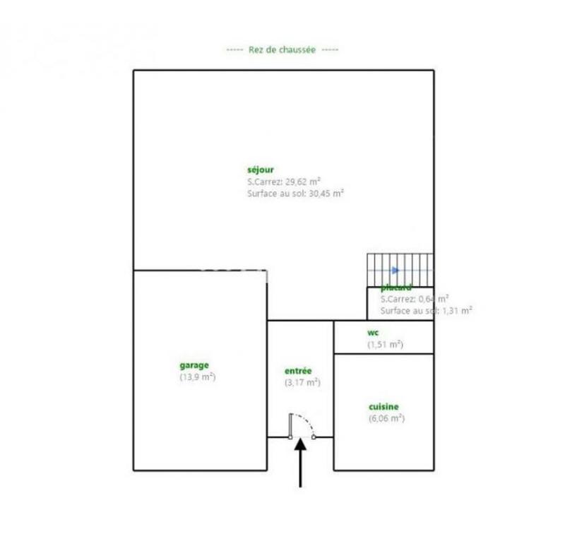 Maison - 98 m² - 5 pièces