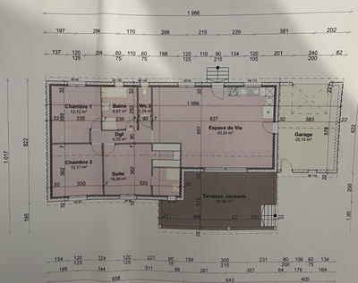 Maison - 100 m² - 4 pièces