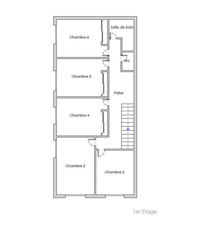 Maison de ville - 148 m² - 13 pièces