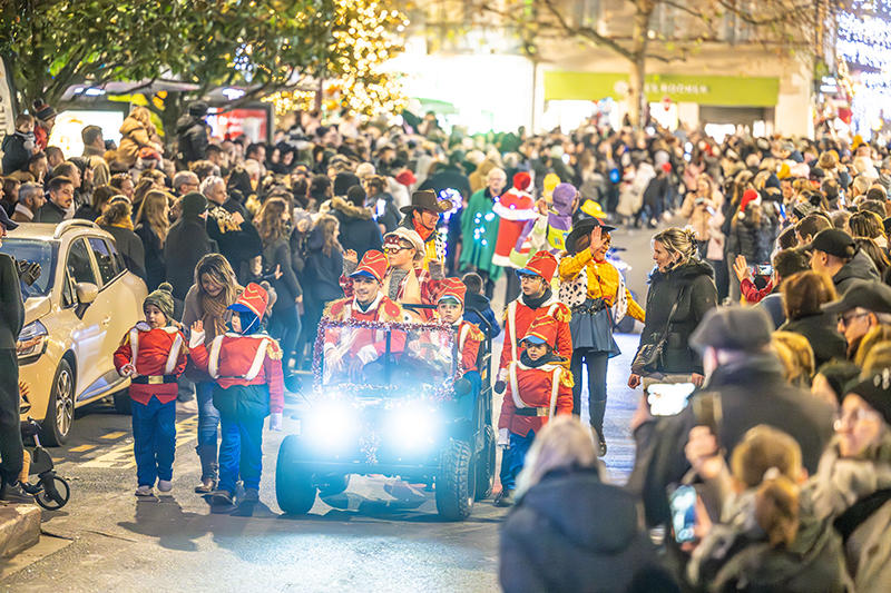 Parade de Noël à Châteauroux
