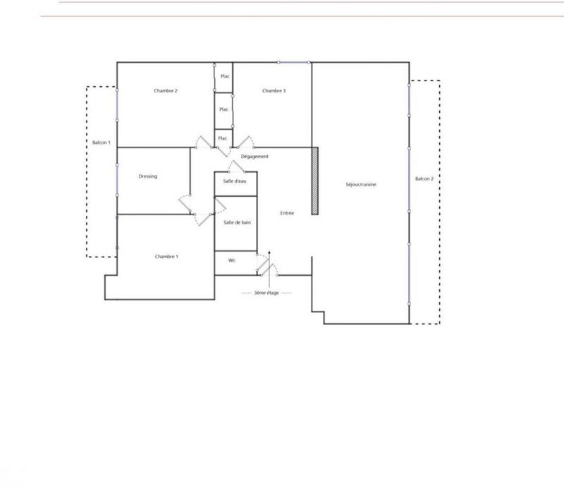 Appartement - 113 m² - 5 pièces