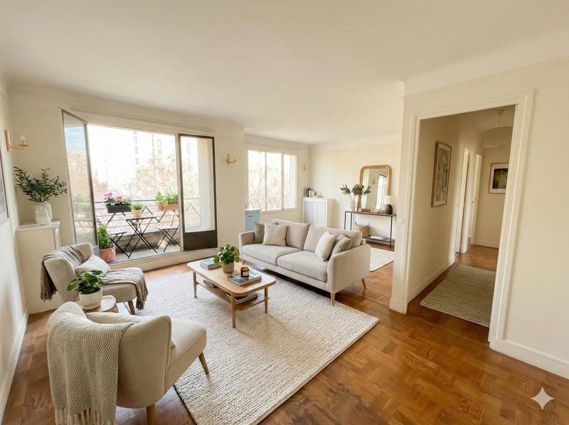 Appartement - 66 m² - 3 pièces