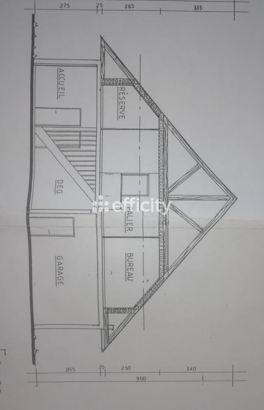 Bureau - 203 m² - 10 pièces