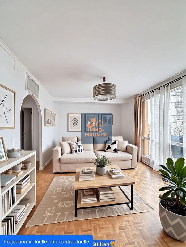 Appartement - 60 m² - 3 pièces