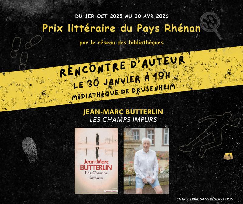 Soirée littéraire et rencontre d'auteur