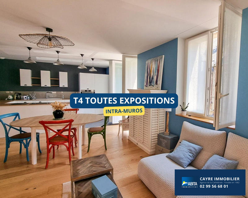 Appartement - 98 m² - 4 pièces