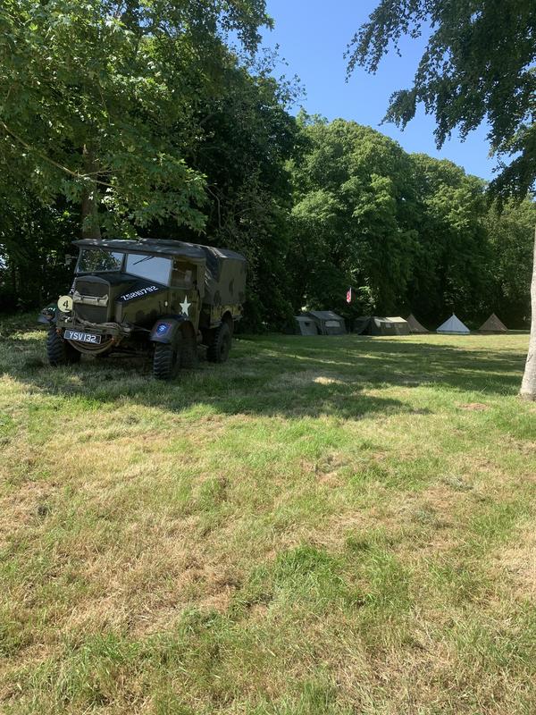 1944 : les Britanniques libèrent Audrieu - camp de reconstitution