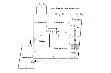 Maison - 89 m² - 4 pièces