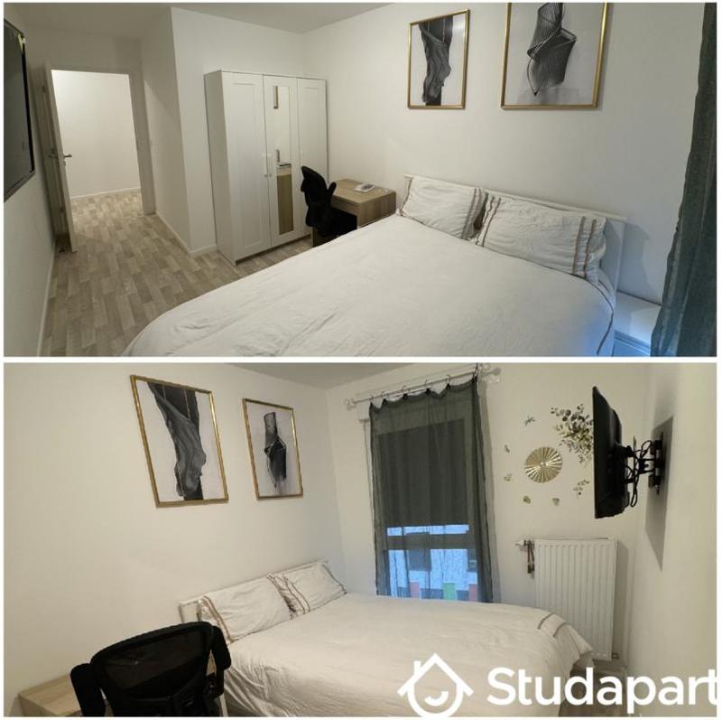 Chambre - 15 m² - 1 pièce