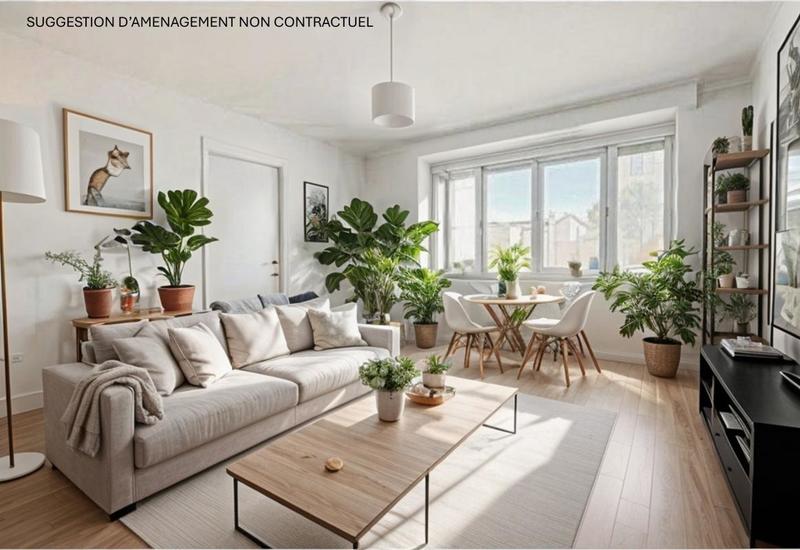 Appartement - 48 m² - 2 pièces