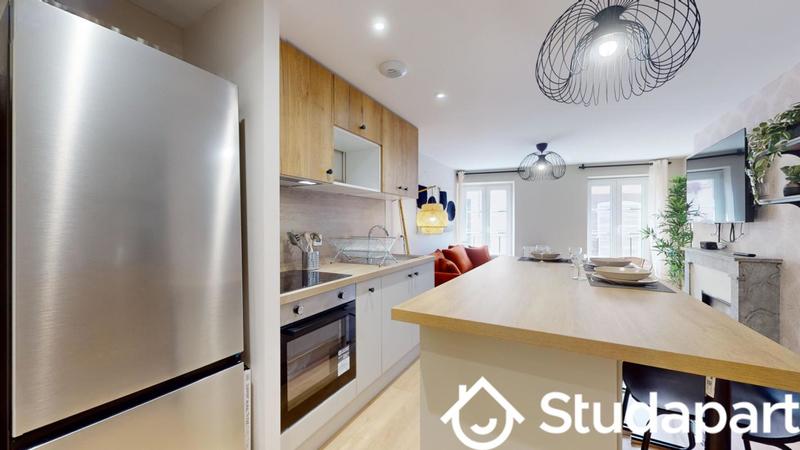 Chambre - 9 m² - 1 pièce