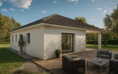 Maison - 90 m² - 4 pièces