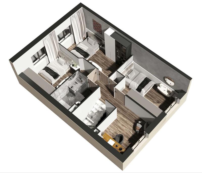 Maison - 102 m² - 6 pièces