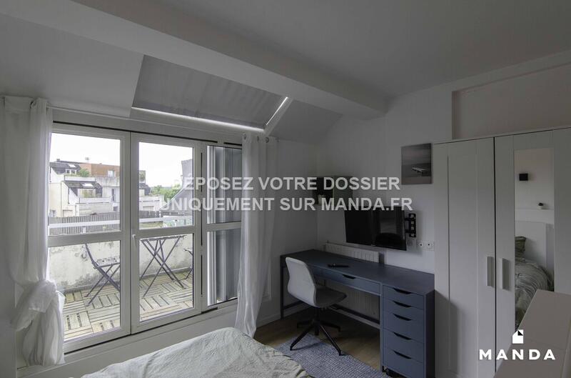 Chambre - 11 m² - 4 pièces